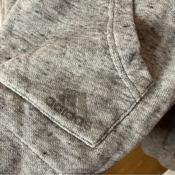 Adidas Gray Heather Gray Hoodie Size Medium - Picture 3 of 8